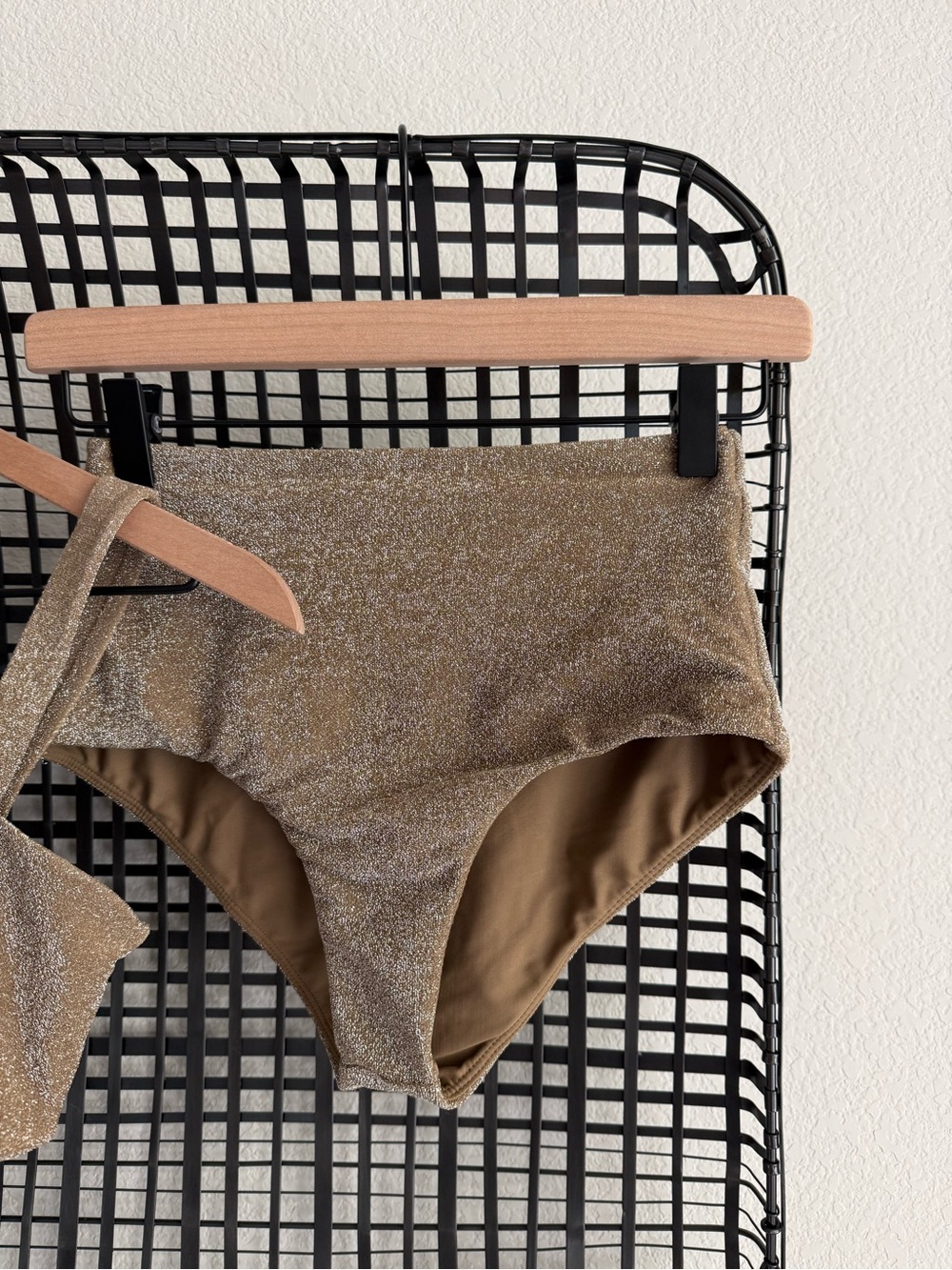 Mikoh ahuna & muliki sparkly lurex gold bikini - Picture 4 of 7